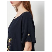 Темно-синя сукня Romeo Life однотонна 33154-01 